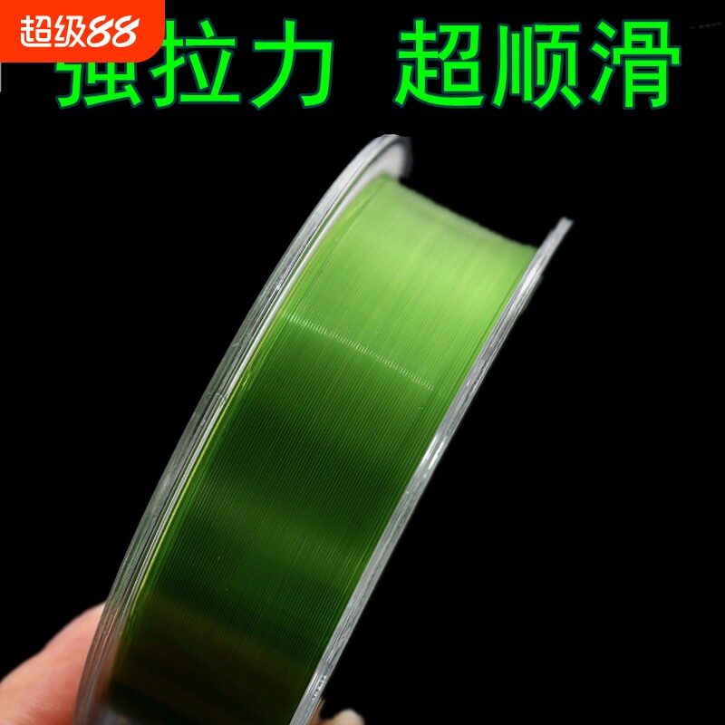120米鳜族鱼线主线超柔软谷麦不打卷子线路亚专用海杆线尼龙渔线