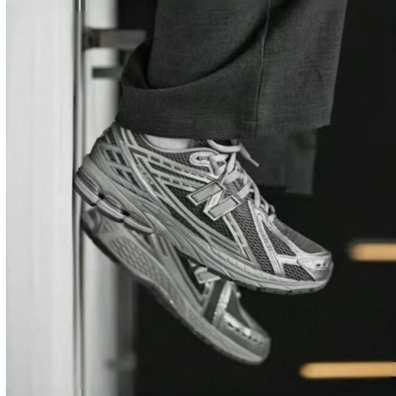 1906液态银新款跑步鞋经典复古透气运动鞋老爹鞋情侣N休闲