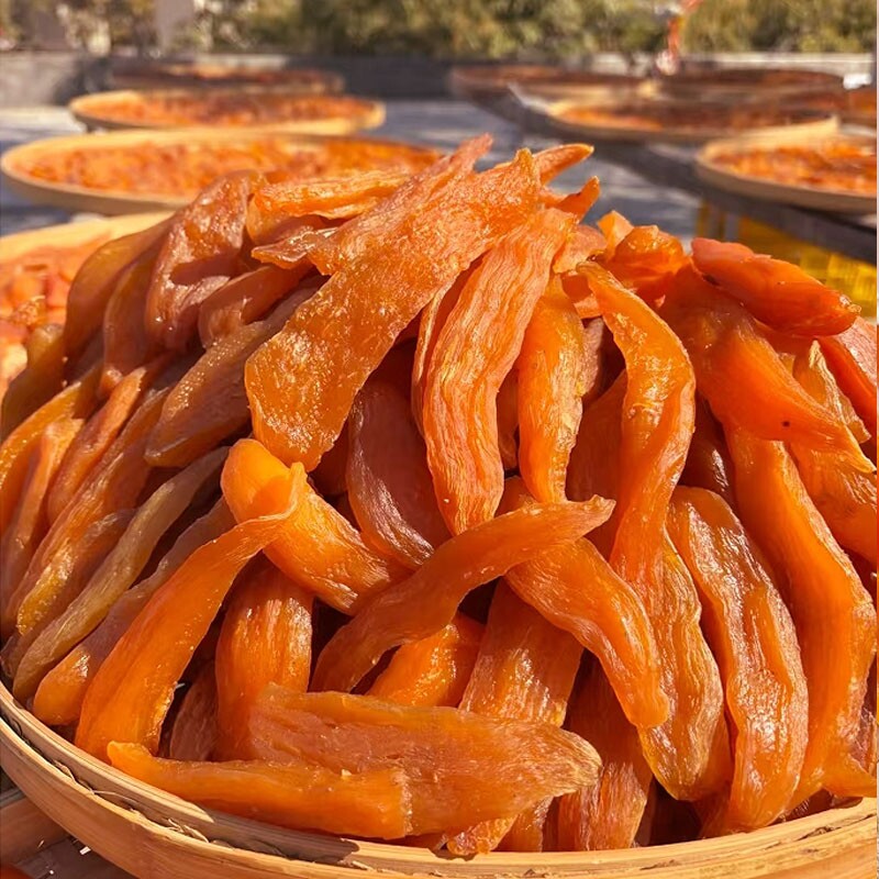 【今年新货到手1斤】倒蒸红薯干 农家地瓜干自制食品100/500g