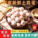 现捡新鲜农家散养土鸡蛋柴鸡蛋笨鸡蛋草鸡蛋孕妇宝宝老人营养健康