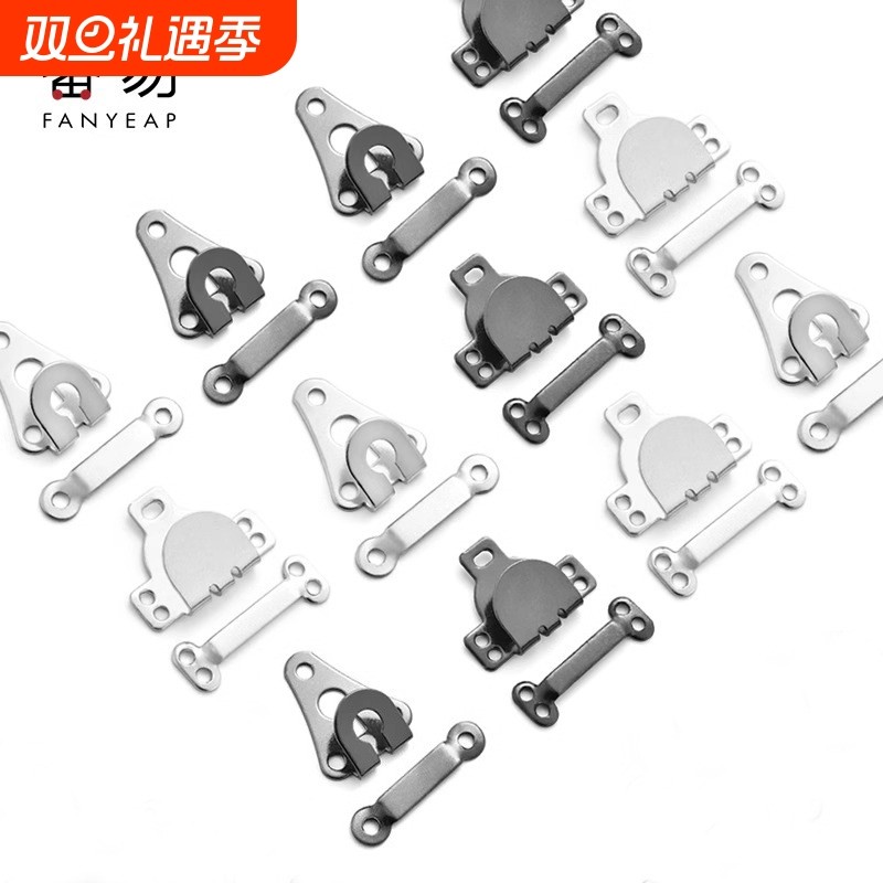 暗扣/隐形裤扣A1pf0-裤钩扣暗扣女西装风纪裤子勾纽调节扣子