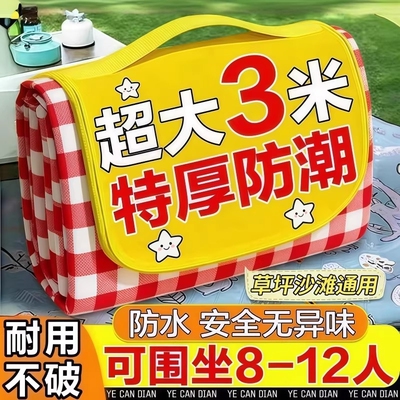 野餐垫防潮垫加厚户外野炊垫