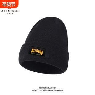 一叶鸟thrasher帽子潮流穿搭时尚休闲百搭高级感正品冬季灰色黑色