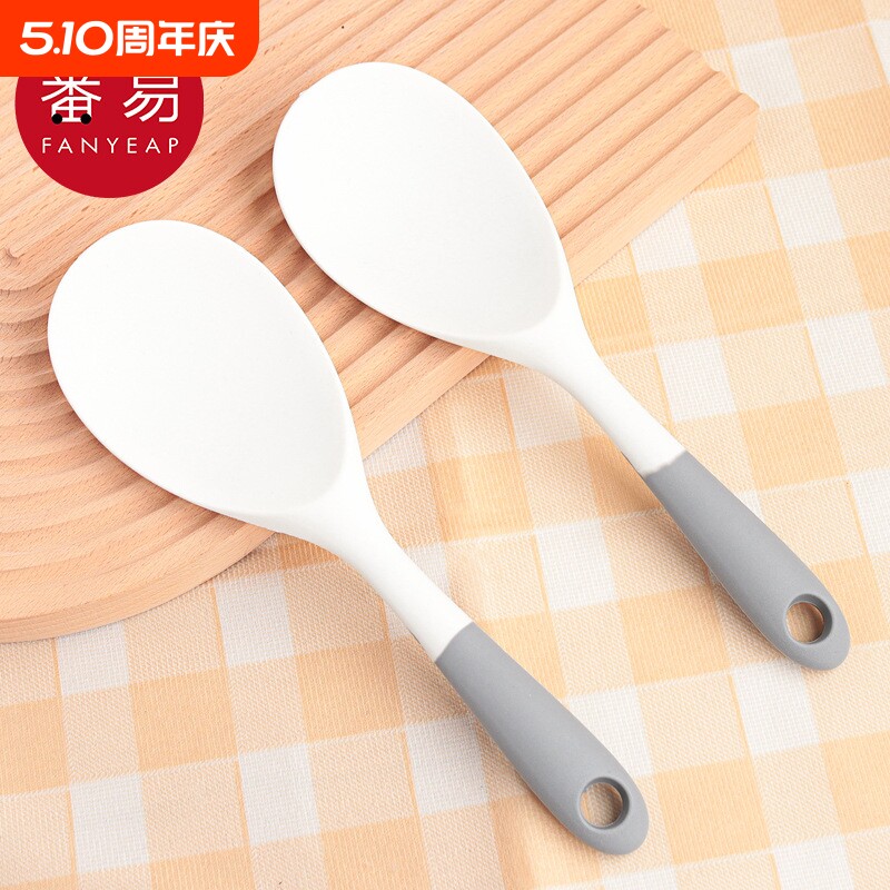 锅铲/硅胶BB1sn0-家用厨房炒菜铲子不伤锅炒锅烙饼煎饼煎蛋耐