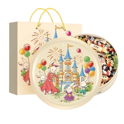 大白兔奶糖手提盒 258g*1盒 浪漫城堡款原味/混合味多规格