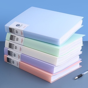 收纳册孕妇产检资料收纳袋档案册装 可放大容量多功能 b超a4文件夹透明插页报告单收纳宝宝记录册办公整理竖式