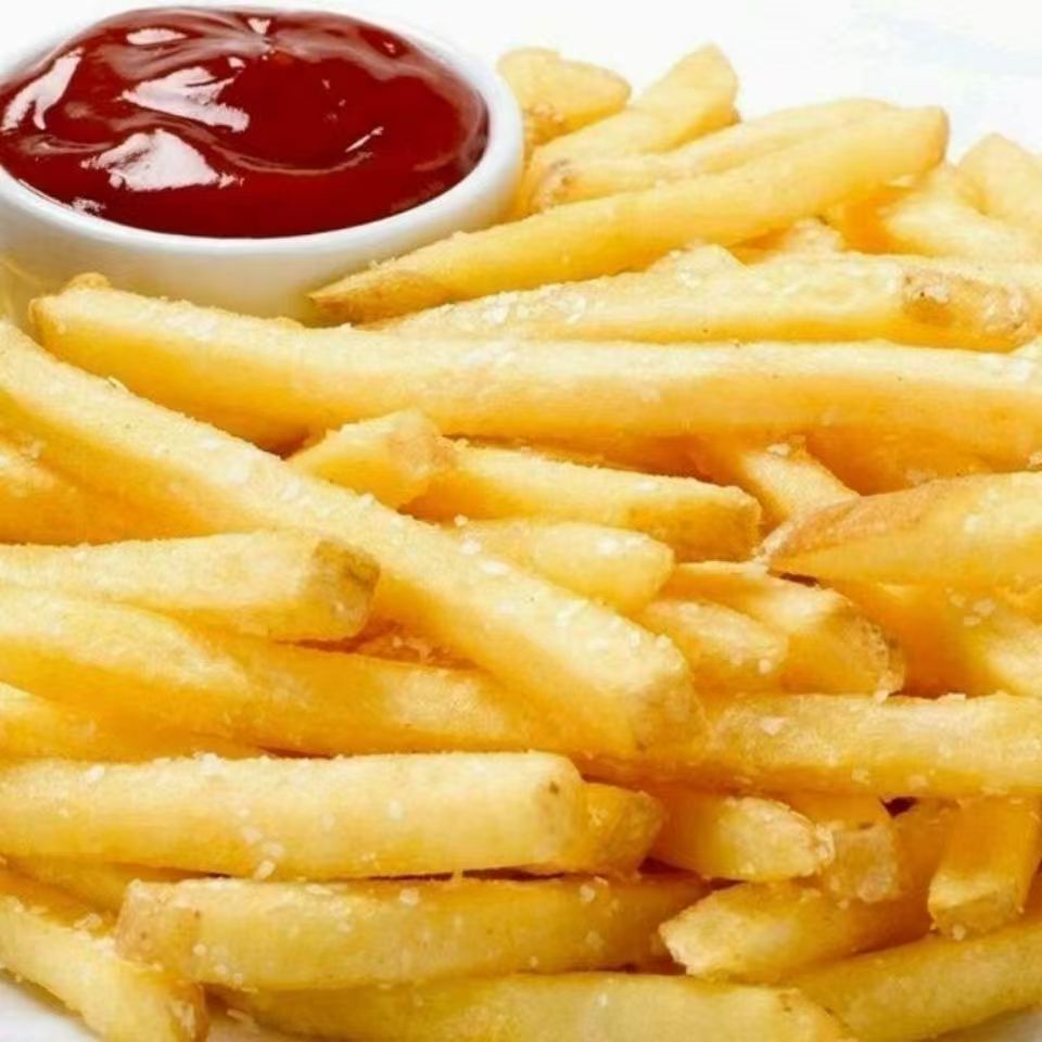 薯条半成品冷冻粗薯空气炸锅食材商用小吃冷冻家用薯条2大包批发