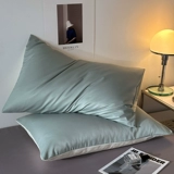 Летняя шелковая наволочка для влюбленных для домашнего использования, шелковый вкладыш, 48×74см