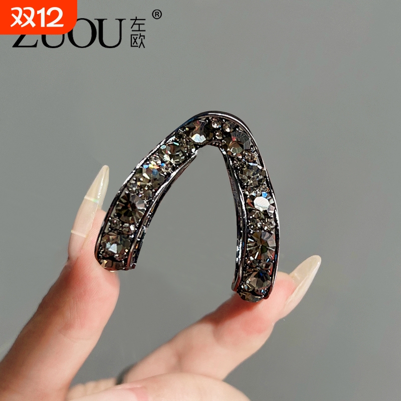 v型设计高马尾神器一整天不塌