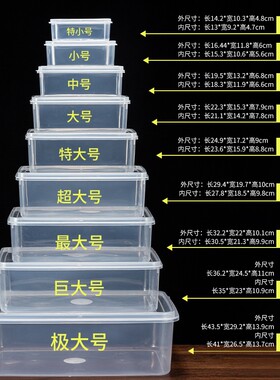 食品级保鲜盒透明|超2.8万次加购