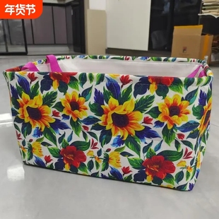 20升开口带钢圈内衣袜子收纳筐加厚可折叠整理筐家用宿舍可用