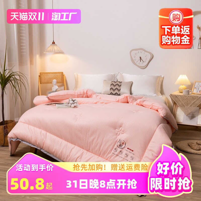 春秋故事原棉大豆纤维春秋被冬被加厚保暖冬季棉被被芯单人宿舍被怎么样,好用不?
