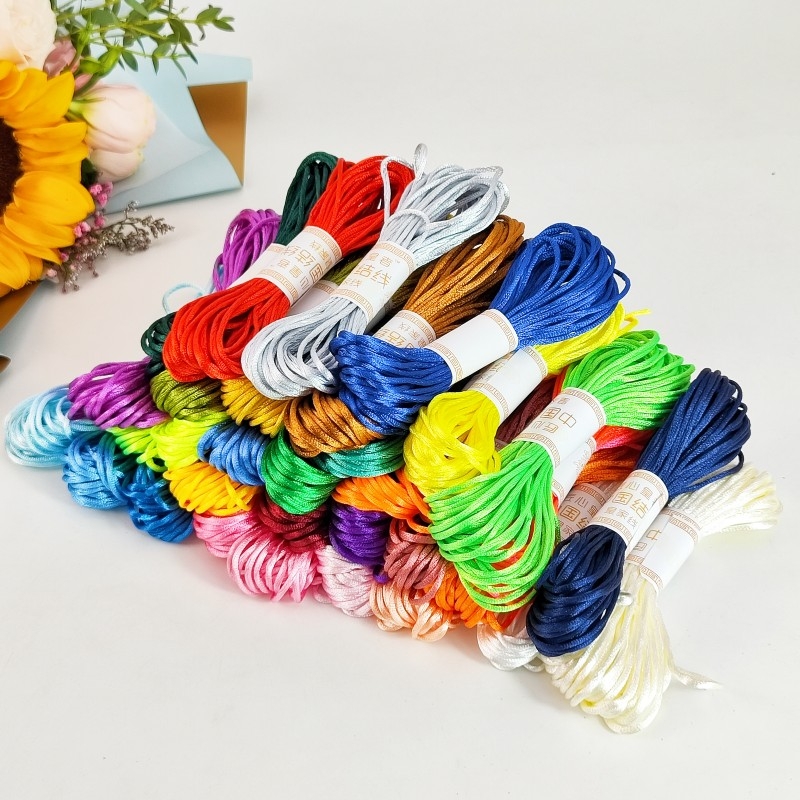 中国结线材6号线手链红绳编织绳子5号线编织线绳diy手工吊坠挂绳