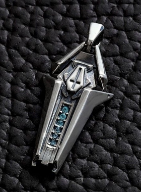 胜利女神妮姬水晶鞋项链