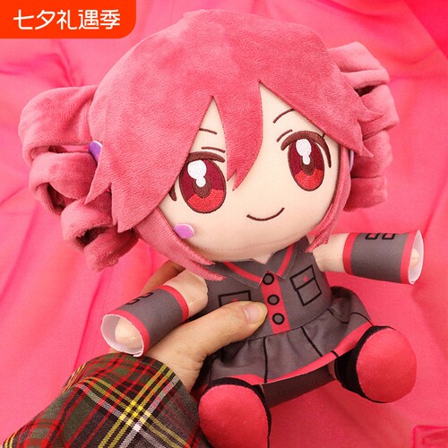 重音teto周边玩偶毛绒テトkasane少女心Q版公仔生日礼物二次元