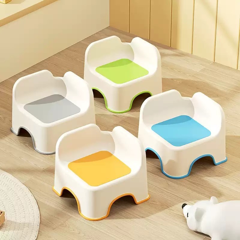 儿童塑料小凳子加厚家用椅子小板凳客厅矮凳沙发换鞋凳洗澡凳靠背
