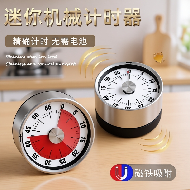 可视化计时器机械磁吸厨房