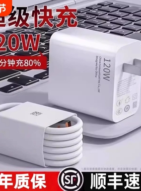 适用华为120W充电器快充正品100W原mate50超级40pro套装手机66W插头p504030数据线荣耀120W超级快闪充