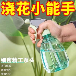 喷壶浇花家用喷水壶浇水喷雾器压力洒水壶气压式清洁适用喷头雾化
