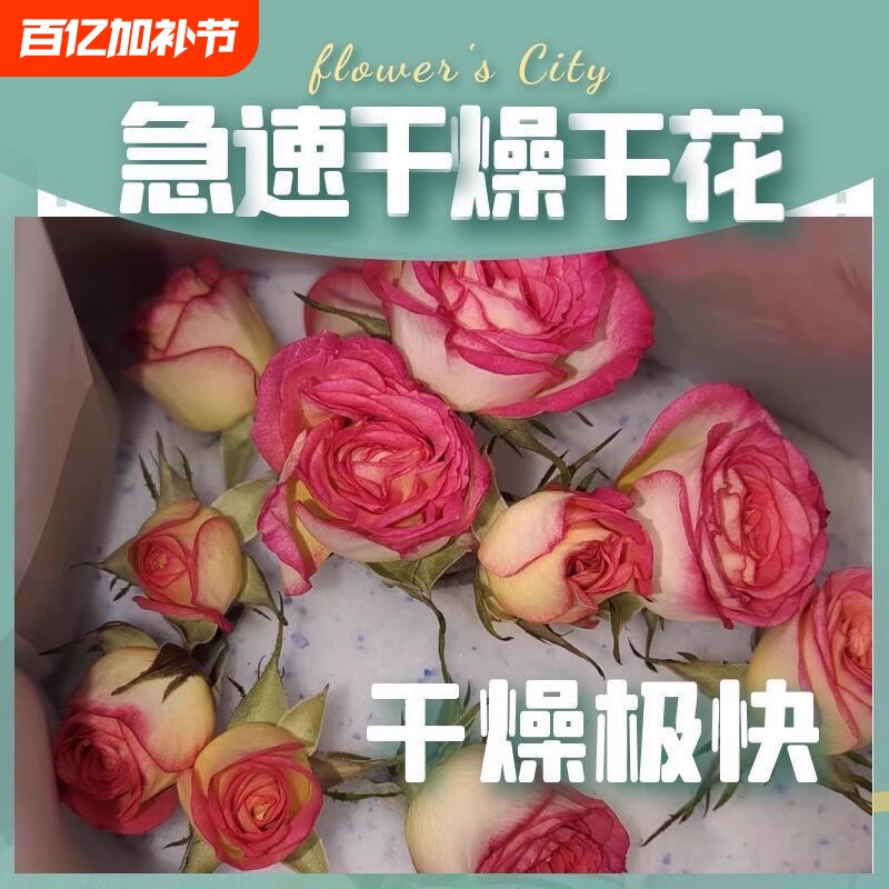鲜花干燥剂大包永生花制作DIY标本长久玫瑰可微波循环使用