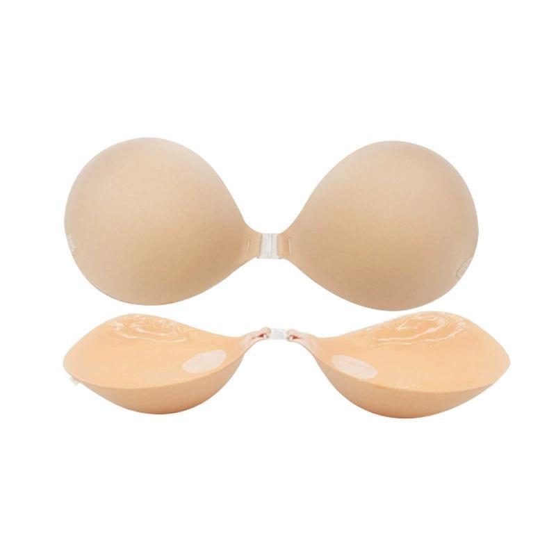 加厚圆杯5CM抹胸一字肩内衣无肩带不掉胸罩防滑裹胸无带隐形文胸