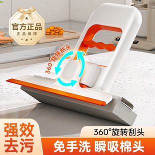 迷你小拖把海绵吸水家用桌面手持免手洗卫生间懒人擦桌神器多规格