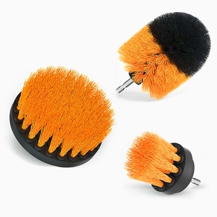 跨境爆款电钻清洁刷五件套套装地板刷抛光刷电钻清洁刷电钻工具刷