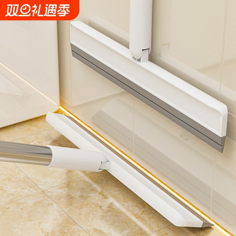 魔术扫把家用扫地浴室刮水器软胶地刮速干 干化妆室地板刮水拖把