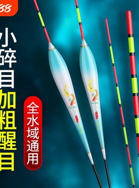 轻口小碎目鲫鱼高灵敏纳米浮漂醒目25阴天浮标漂防风浪防走水