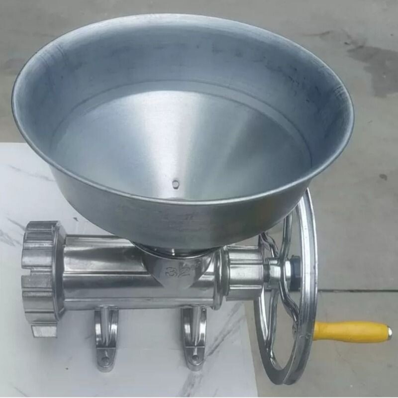 32号手动铝合金绞肉机 绞辣椒机 手动灌肠机 碎鱼机绞碎鸡鸭架机