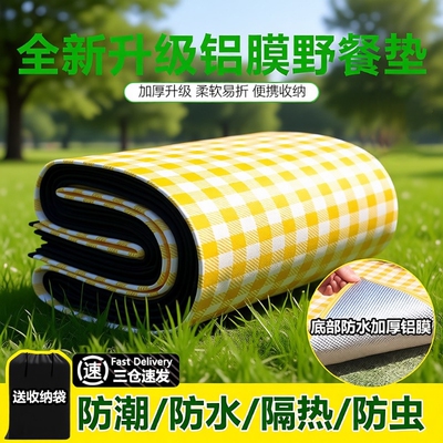 野餐垫加厚户外露营便携帐篷地垫