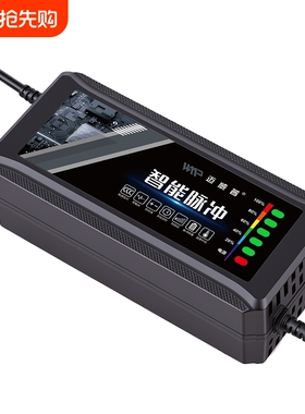 电动车电瓶充电器48v12ah60v20a72v适用于爱玛雅迪三轮铅酸石墨烯
