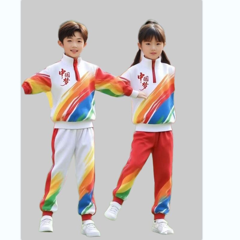 小学生运动会套装班服男童女童