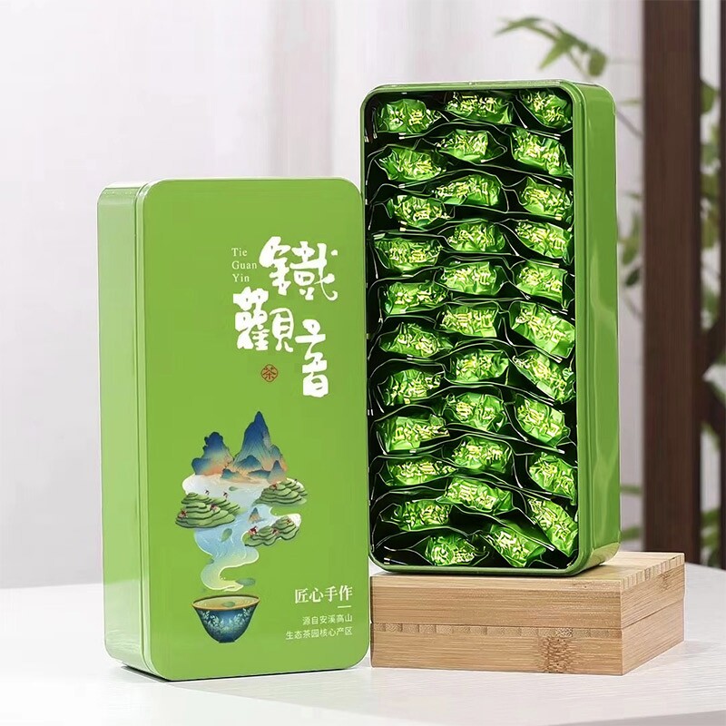 正宗安溪特级铁观音浓香型乌龙茶叶500g礼盒装