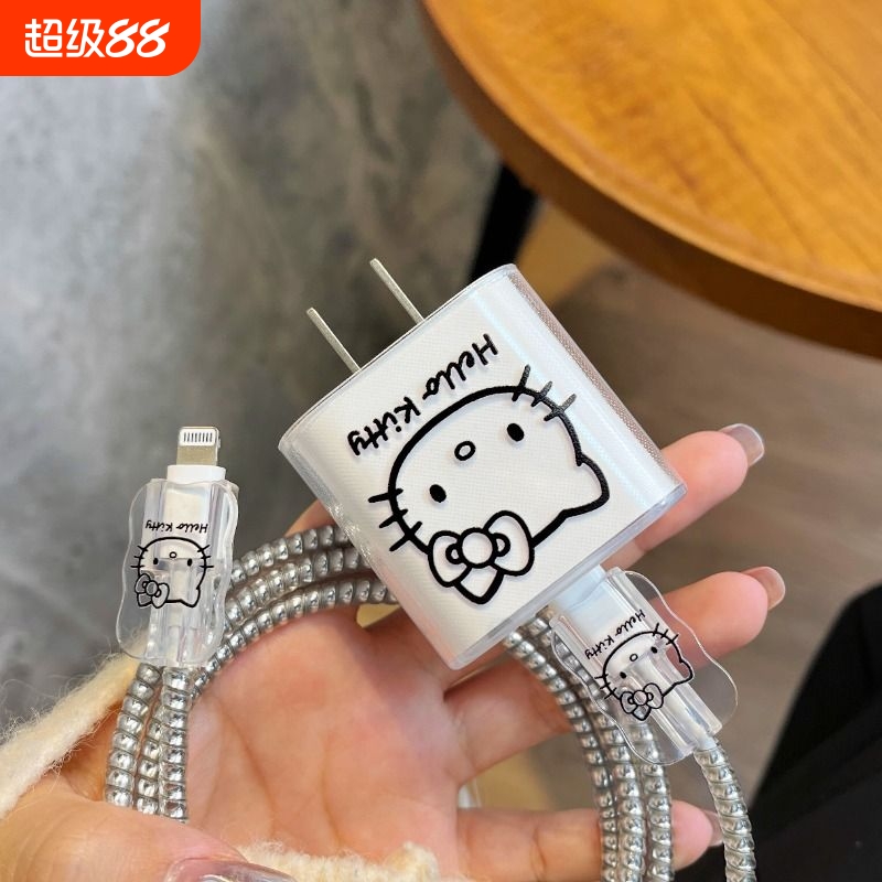KT材质卡通风数据线|万人加购