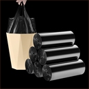 手提背心家用垃圾袋20只黑色