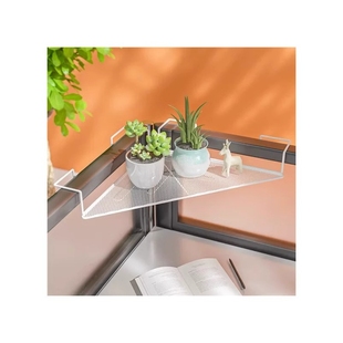 办公桌三角置物架工位改造收纳神器隔断转角悬挂花架桌面架子厨房