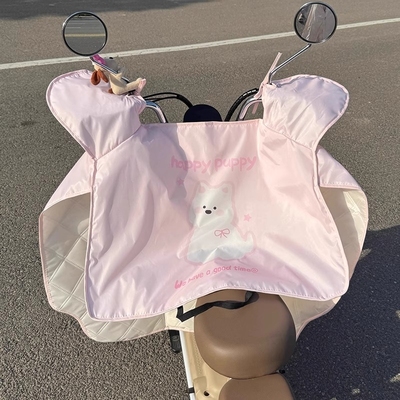 电动车夏季薄款防水防晒挡风被