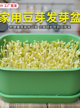家用育苗发芽盆豆芽机发豆芽神器
