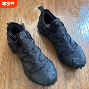 2026登山鞋越野LOW户外休闲鞋机能男鞋女鞋防水‮ACG徒步黑色紫色