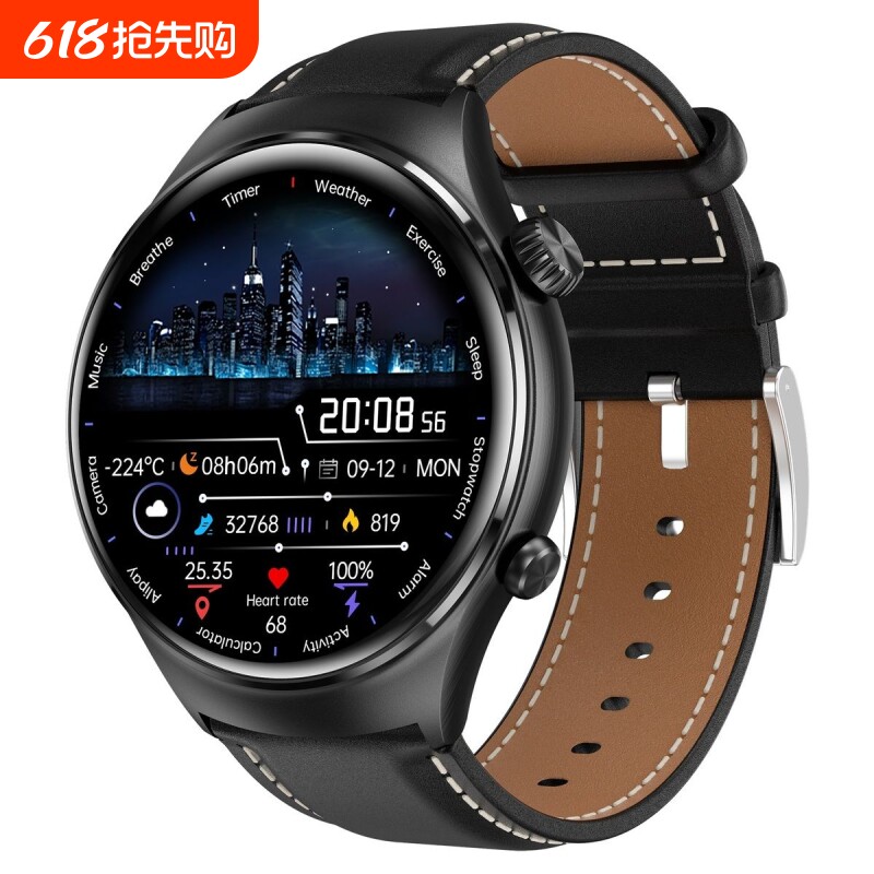 2025新华强北新款GT6pro智能手表电话离线支付心率血压运动