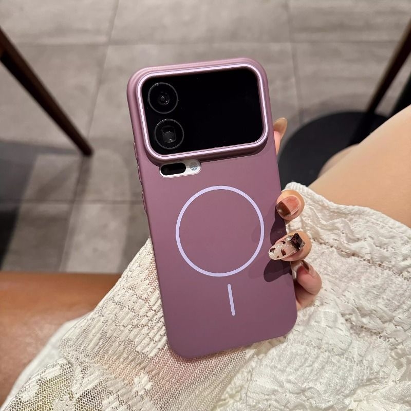 亲肤柔面PC硬壳适用小米17手机壳新款细磁吸充电xiaomi17pro极简情侣男女小米15多巴胺外壳全包防摔14保护套