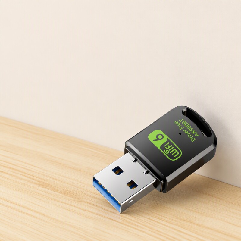 无线网卡台式电脑wifi接收器usb接口主机外置网络笔记本台式机5g发射器蓝牙二合一无线网连接器免驱动转换器