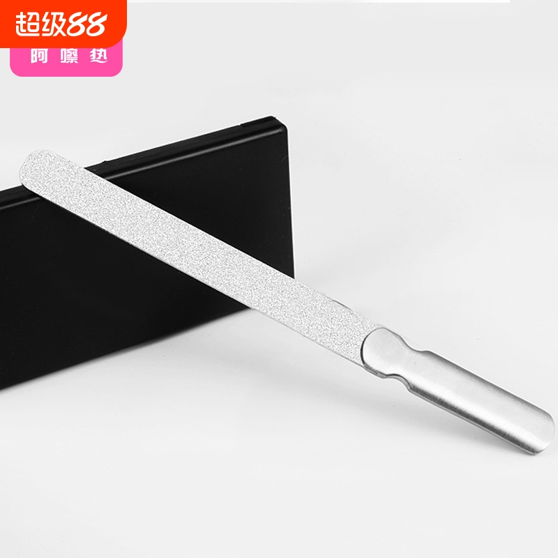 指甲锉/不锈钢EC1sn0-美甲工具双面锉条刀指甲砂条修护理打磨甲