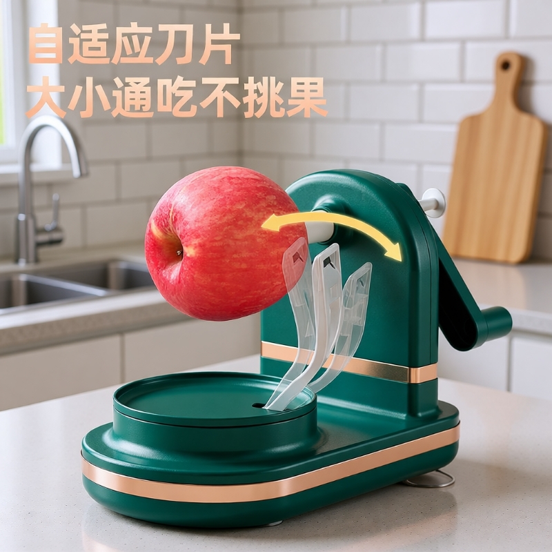 手摇削苹果神器家用自动削皮器刮皮刀刨水果削皮机苹果皮削皮神器