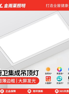 金雨莱26年新款防潮防污面板灯