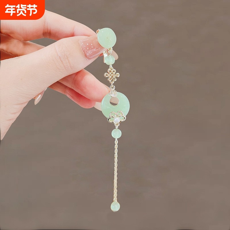 流苏平安扣旗袍胸花女新款古风压襟挂饰汉服茶服挂件配饰中式吊坠,饰品/流行首饰/时尚饰品新,胸针,淘宝优惠券,粉丝福利购,淘宝优惠卷