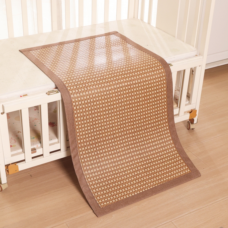 藤席幼儿凉席可折叠儿童席无毛刺