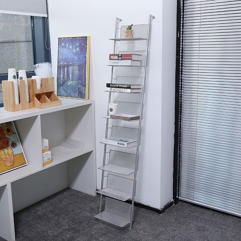 报刊cd架中古工作室拍摄展示杂志收纳落地书架艺术ins风置物架
