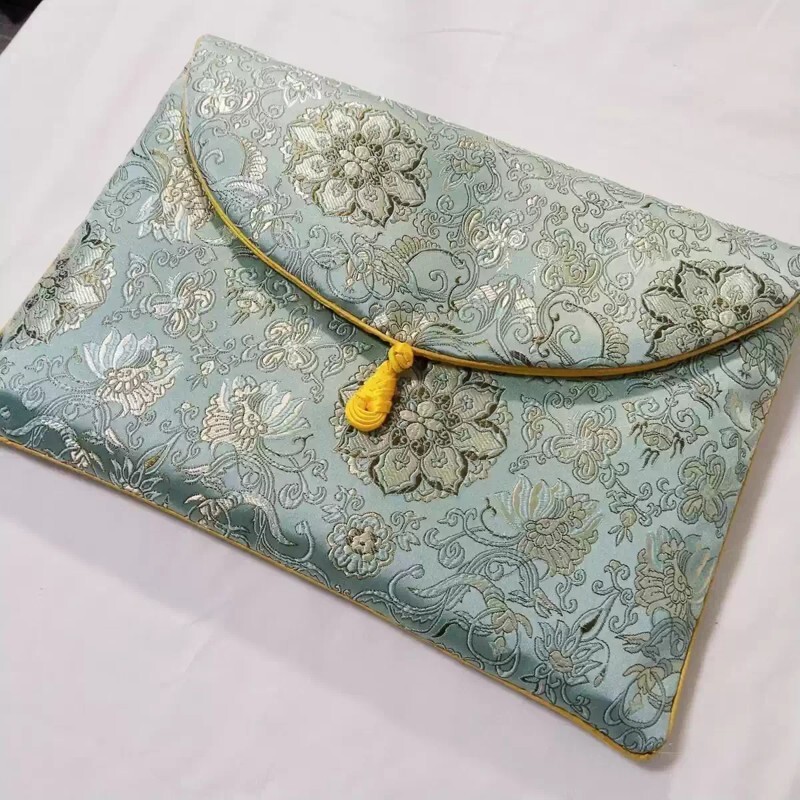 新款加厚经书袋包经布袋子结缘装经袋高档书袋密书袋法宝袋口袋经